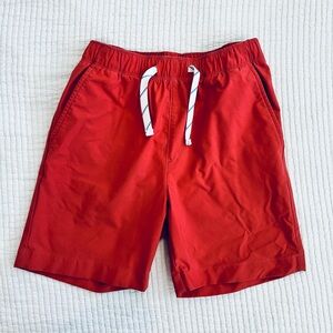 J. Crew Boys Red Tech Shorts